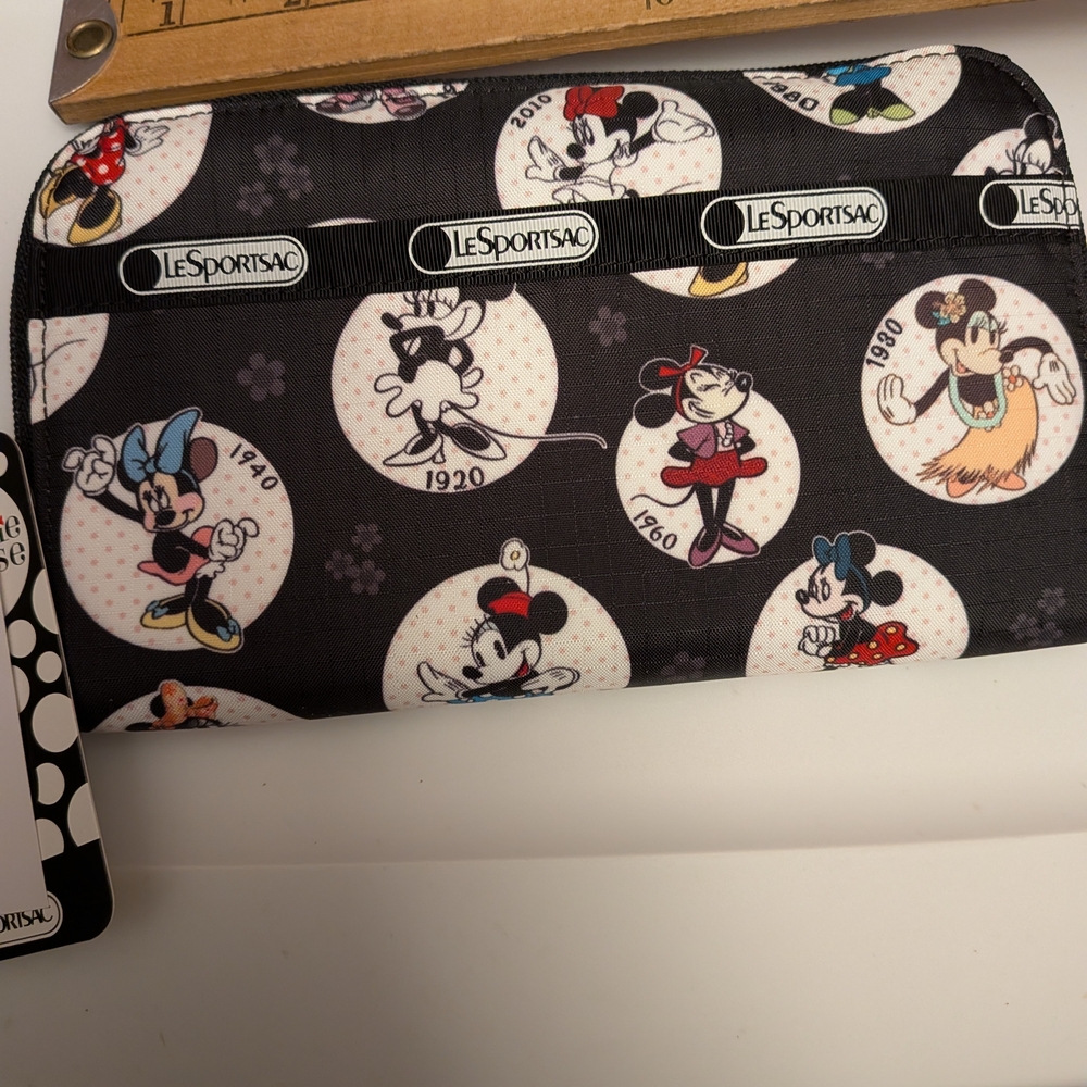 LeSportsac Disney "Celebrate Minnie" Mouse Wallet - Picture 8 of 10
